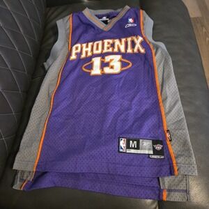 Steve Nash 13 Phoenix Suns Basketball Reebok Jersey Youth Medium 10 to 12